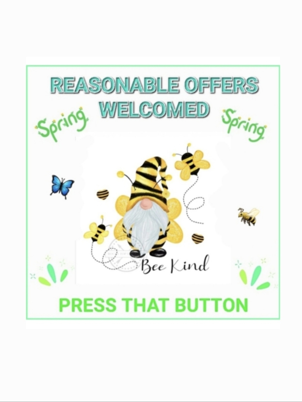 Reasonable Offers Welcomed